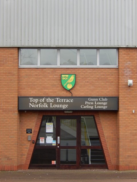 Norwich City Football Club (Top of the Terrace)
