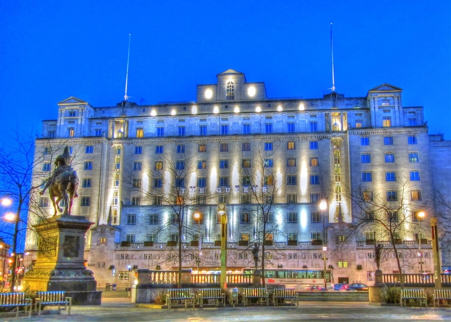 A photograph of the venue